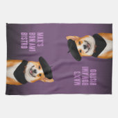 Schattig Chic Corgi Hond Dragen Beret & Bandana Theedoek (Horizontaal)