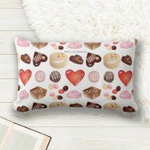 Schattig Chic Kleurrijk Chocolade Snoep Hart Patro
