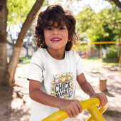 Schattig chick magneet paaskip digitaal water kinder shirts