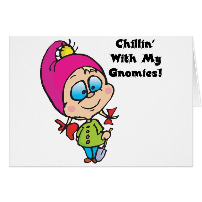 Schattig Chillen Met Mijn Kabouters Ontwerp (Voorkant Horizontaal)
