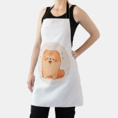 Schattig Chow Chow Classic T-shirt (2) Schort (Insitu)
