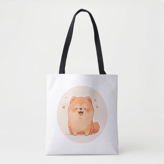 Schattig Chow Chow Classic T-shirt (2) Tote Bag (Voorkant)