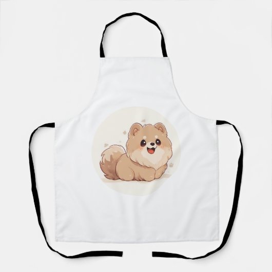 Schattig Chow Chow Classic T-shirt (6) Schort (Voorkant)