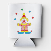 schattig circus clown blikjeskoeler (Voorkant)
