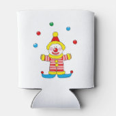 schattig circus clown blikjeskoeler (Achterkant)