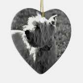 Schattig Collectie Westie Terrier Keramisch Ornament (Rechts)