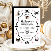Schattig Coquette Halloween Kostuumfeest Kaart