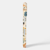 Schattig Corgi Bloementuin Patroon Case-Mate iPhone Case (Achterkant / Rechts)