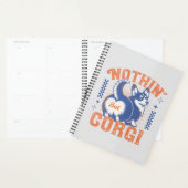 Schattig Corgi Butt met 'Niets Behalve Corgi' Quot Planner (Display)
