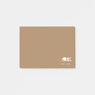 Schattig Corgi Cadeau Grappige Hond Liefhebber Nie Post-it® Notes