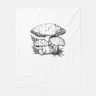 Schattig Cottagecore Paddenstoel Schimmel Goblinco Fleece Deken