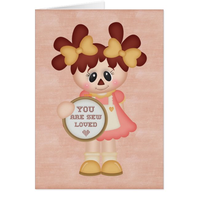 Schattig-country naaigarag Doll (Voorkant)