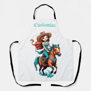 Schattig Cowgirl Riddt Pony Thunder_Cove Schort