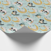 Schattig Critters die papier verpakken (Hoek)