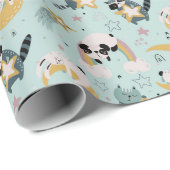 Schattig Critters die papier verpakken (Rol Hoek)