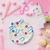 Schattig Croquet Papier Borden Papieren Bordje (Feest)