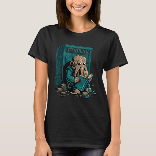 Schattig Cthulhu 1 T-shirt (Voorkant)