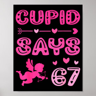 Schattig Cud Zegt 67 Grappige Meme Nk Valentijnsda Poster