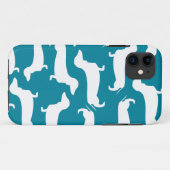 Schattig Dachshund Patroon Perfecte Cadeau voor Do Case-Mate iPhone Case (Achterkant (horizontaal))