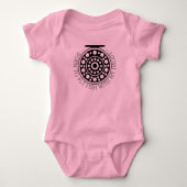 Schattig Daddy's Little Future Fly Vissen Roze Romper (Voorkant)