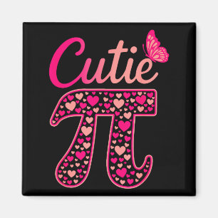 Schattig dag grappig symbool 314 wiskundedocent da magneet