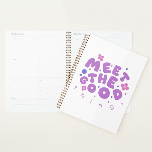 schattig dagplanner boek planner (Display)
