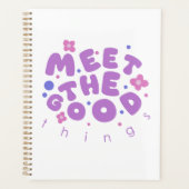 schattig dagplanner boek planner (Voorkant)