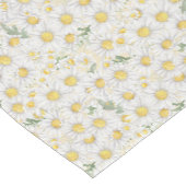 Schattig Daisy bloemmotief Korte Tafelloper (Hoek)