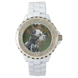 Schattig Dalmatisch Horloge