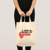 schattig dat ik een kind van god ben tote bag (Voorkant (product))