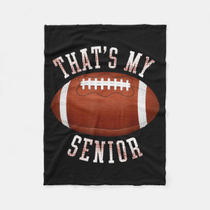 Schattig, dat is mijn senior daar football moeder  fleece deken
