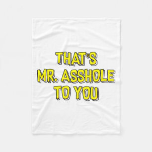 Schattig Dat Is Mr Grap Sarcastische Humor Fleece Deken