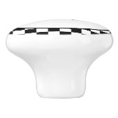 schattig decor van varkensliefhebbers keramische knop (Zijkant)