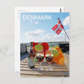 Schattig Denemarken ansichtkaart. Briefkaart (Voorkant / Achterkant)