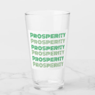 Schattig denken rijke gedachten welvaart groene bo glas