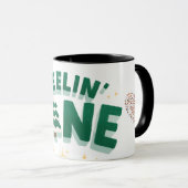 "Schattig dennengrafisch ontwerp: fris, natuurlijk Mok (Voorkant rechts)