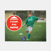 Schattig! Deurmat - gepersonaliseerd - 18" x 24" (Voorkant)