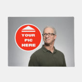 Schattig! Deurmat - gepersonaliseerd - 18" x 24" (Voorkant)