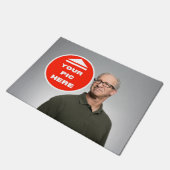 Schattig! Deurmat - gepersonaliseerd - 18" x 24" (Schuin)