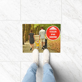 Schattig! Deurmat - gepersonaliseerd - 18" x 24"