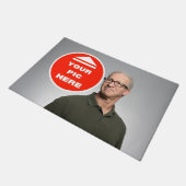 Schattig! Deurmat - gepersonaliseerd - 24" x 36" (Schuin)