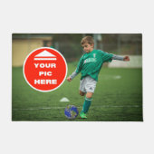 Schattig! Deurmat - gepersonaliseerd - 24" x 36" (Voorkant)
