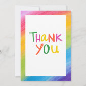 Schattig Dier 1e verjaardag uitnodiging (Achterkant)