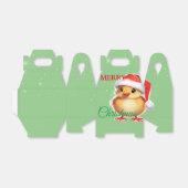 Schattig dier baby chick Kerstmis kostuum Bedankdoosjes (Uitgevouwen)