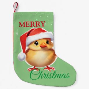 Schattig dier baby chick Kerstmis kostuum Kleine Kerstsok