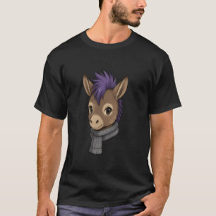 Schattig dier Ezel Liefhebber Grappige Boerderijdi T-shirt