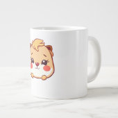 Schattig dier grote koffiekop (Voorkant rechts)
