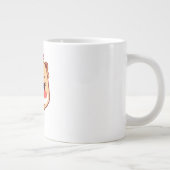 Schattig dier grote koffiekop (Rechts)