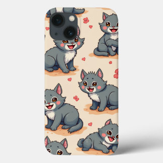 schattig dier karakter Case-Mate iPhone case
