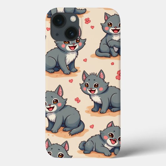 schattig dier karakter Case-Mate iPhone case (Achterkant)